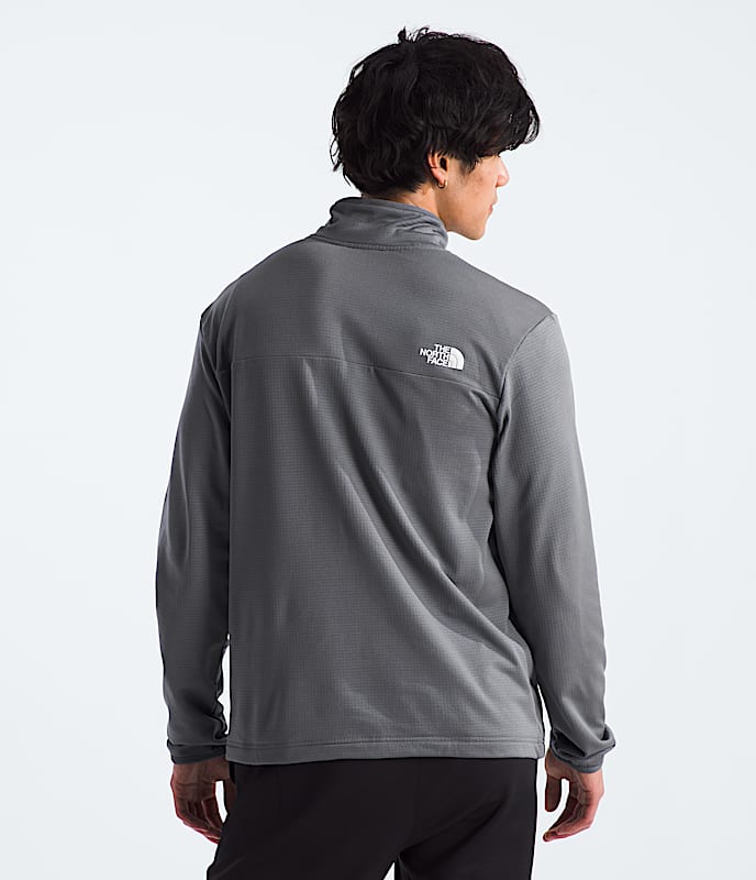 Men's Cedar Trail Grid Fleece Full-Zip Jacket - Image 3