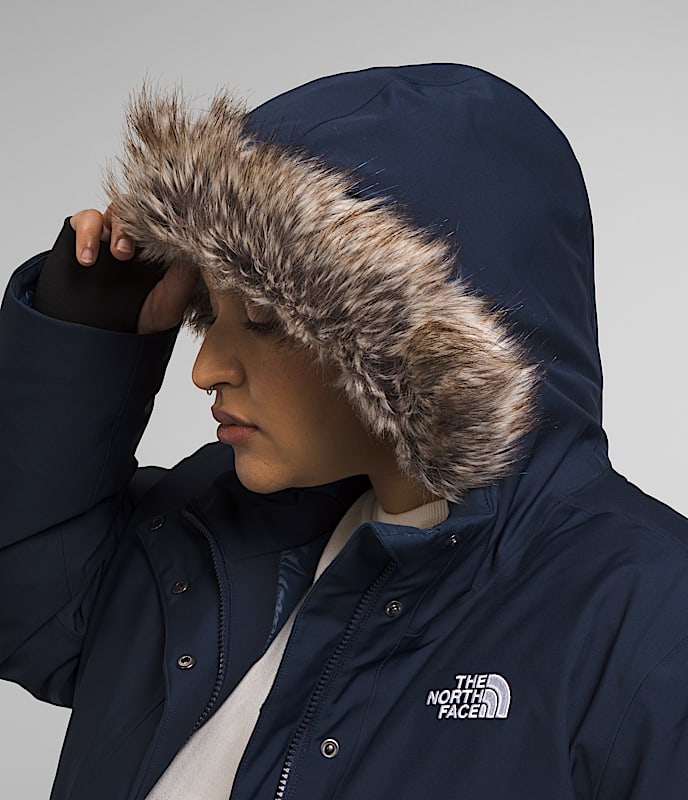 Women's Plus Arctic Parka - Image 5