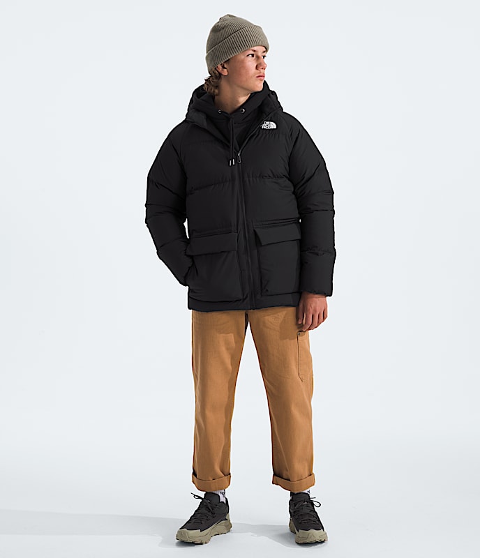 Boys' & Girls' North Down Fleece-Lined Short Parka - Image 2