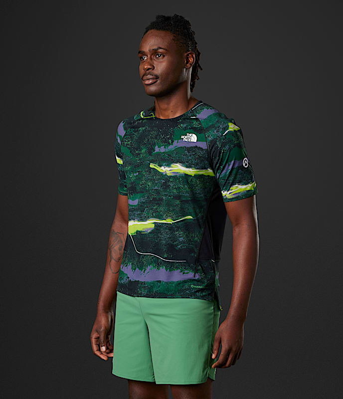 Men's Summit Series High Trail Run Short-Sleeve - Image 3