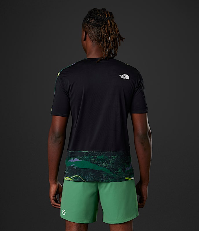 Men's Summit Series High Trail Run Short-Sleeve - Image 2