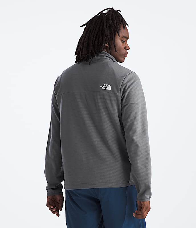 Men's Cedar Trail Grid Fleece ?-Zip - Image 3
