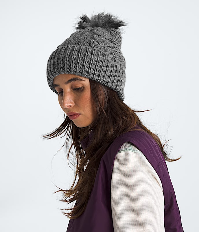 Women's Oh Mega Fur Pom Beanie - Image 2