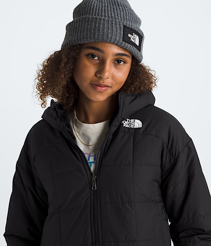 Girls' Reversible Shasta Short Parka - Image 3