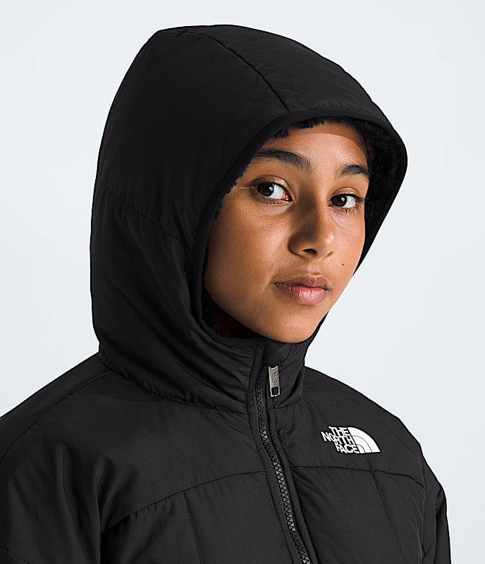 Girls' Reversible Shasta Short Parka - Image 5