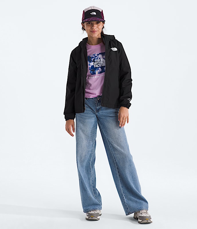 Girls' Warm Antora Rain Jacket - Image 2