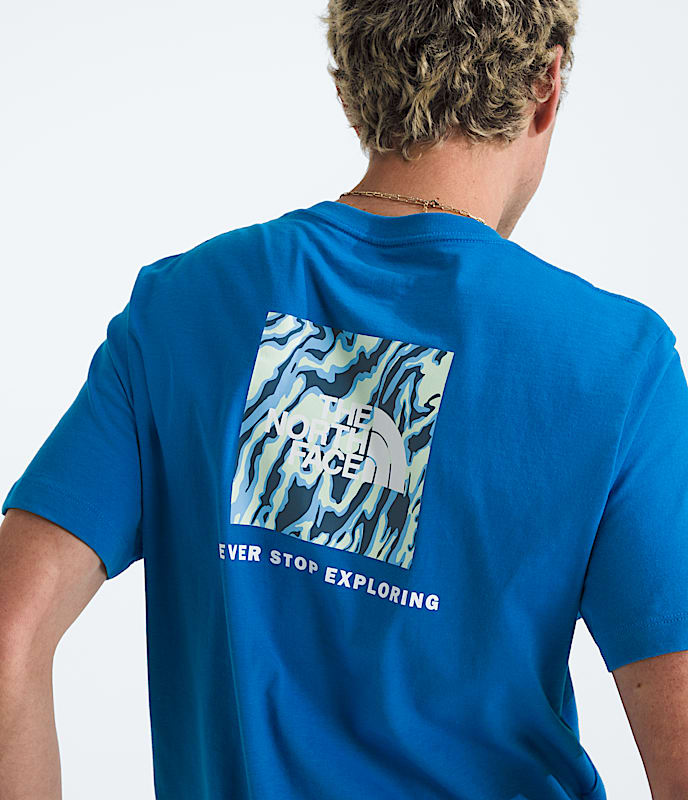 Men's Short-Sleeve Core Wavy Lines Box NSE Tee - Image 2