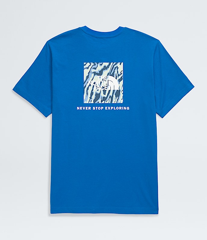 Men's Short-Sleeve Core Wavy Lines Box NSE Tee - Image 4