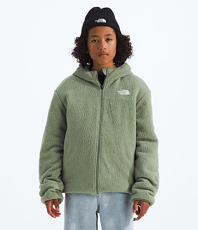 Boys' Reversible Shasta Full-Zip Hooded Jacket - Image 2