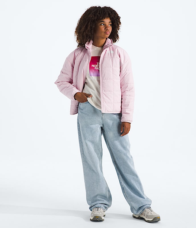 Girls' Reversible Shasta Full-Zip Jacket - Image 3