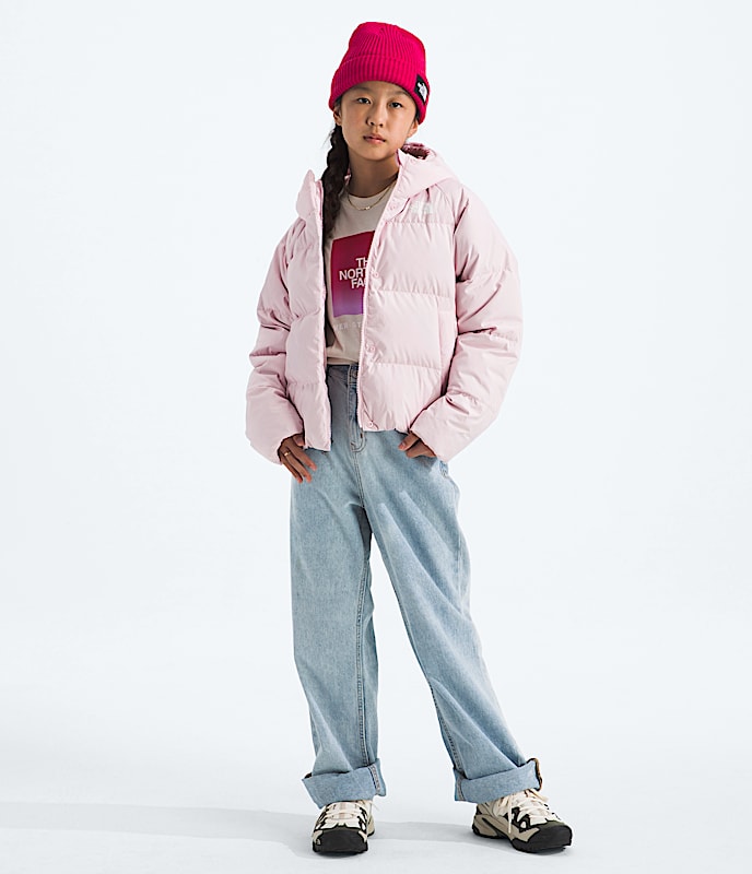 Girls' North Down Hooded Jacket - Image 2