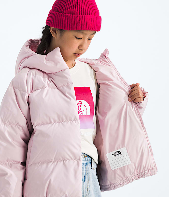 Girls' North Down Hooded Jacket - Image 5