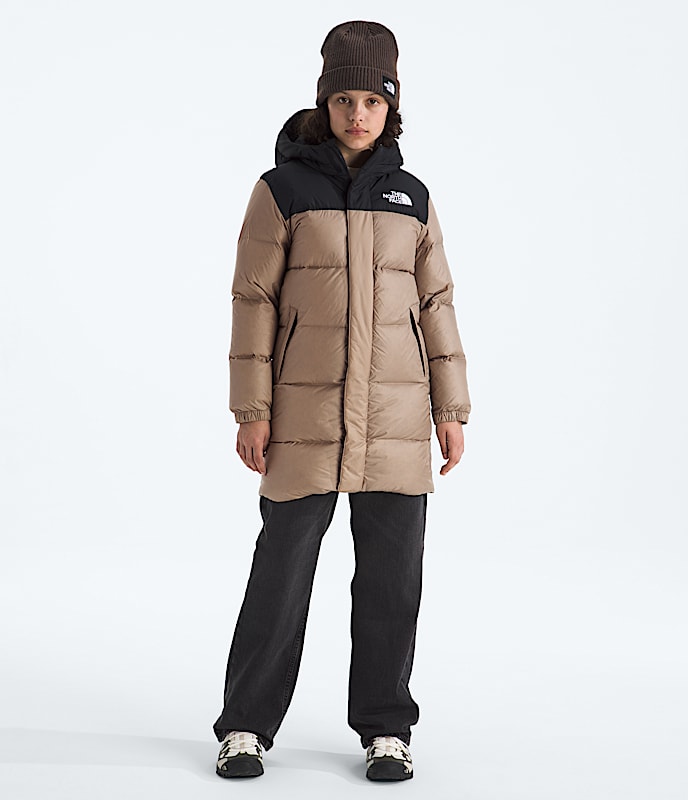 Boys' & Girls' Nuptse Long Parka - Image 2
