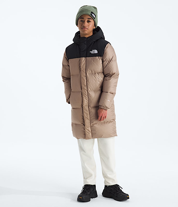 Boys' & Girls' Nuptse Long Parka - Image 3