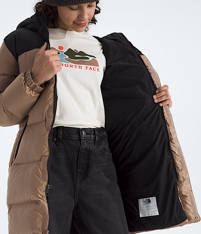Boys' & Girls' Nuptse Long Parka - Image 5