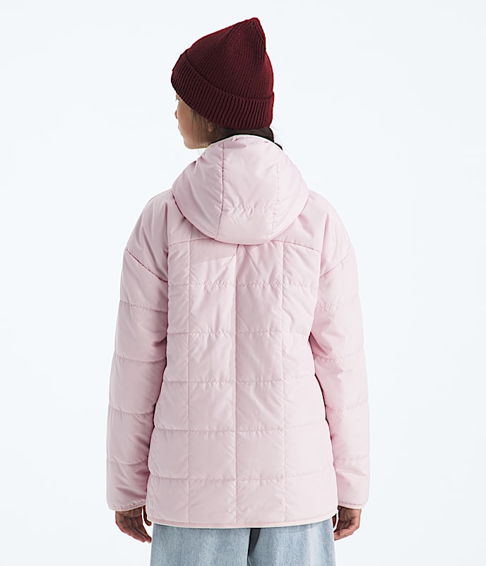 Girls' Reversible Shasta Short Parka - Image 5