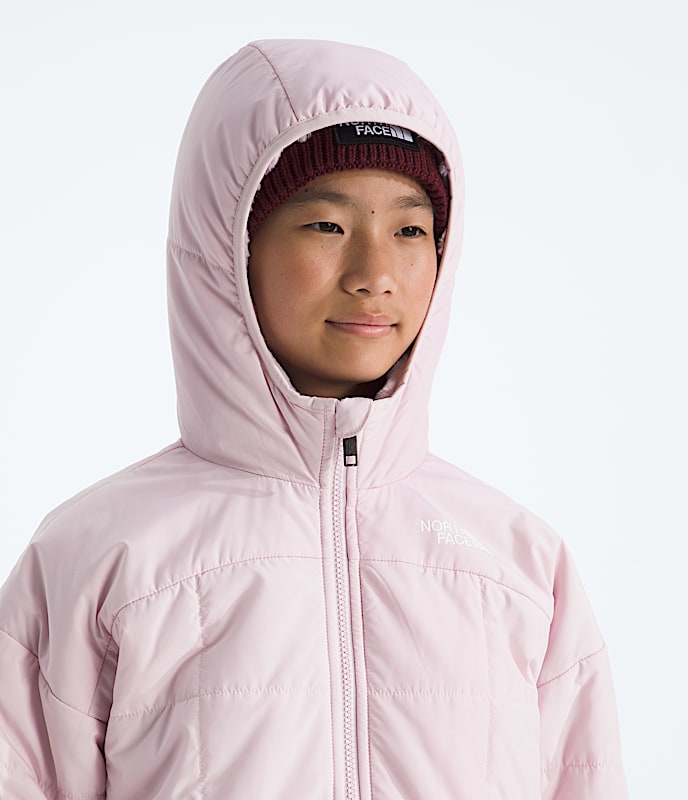 Girls' Reversible Shasta Short Parka - Image 6