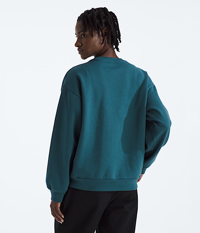 Women's Evolution Simple Dome Oversized Crew - Image 3