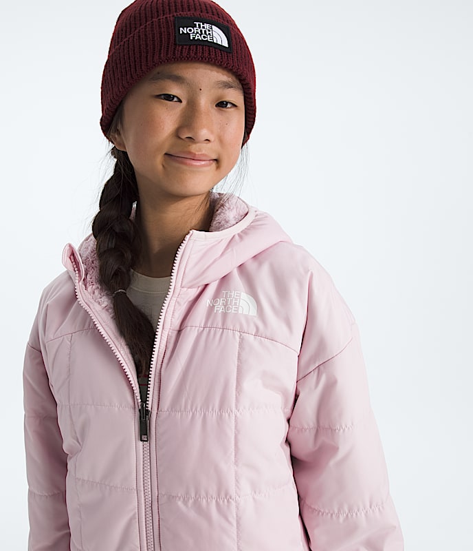 Girls' Reversible Shasta Short Parka - Image 4
