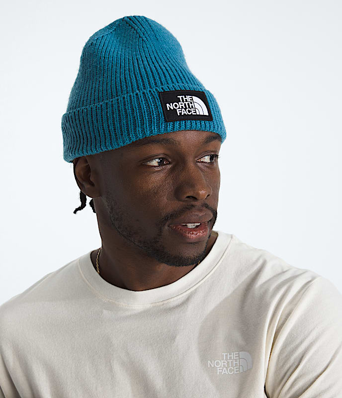 TNF? Logo Box Cuffed Beanie - Image 2