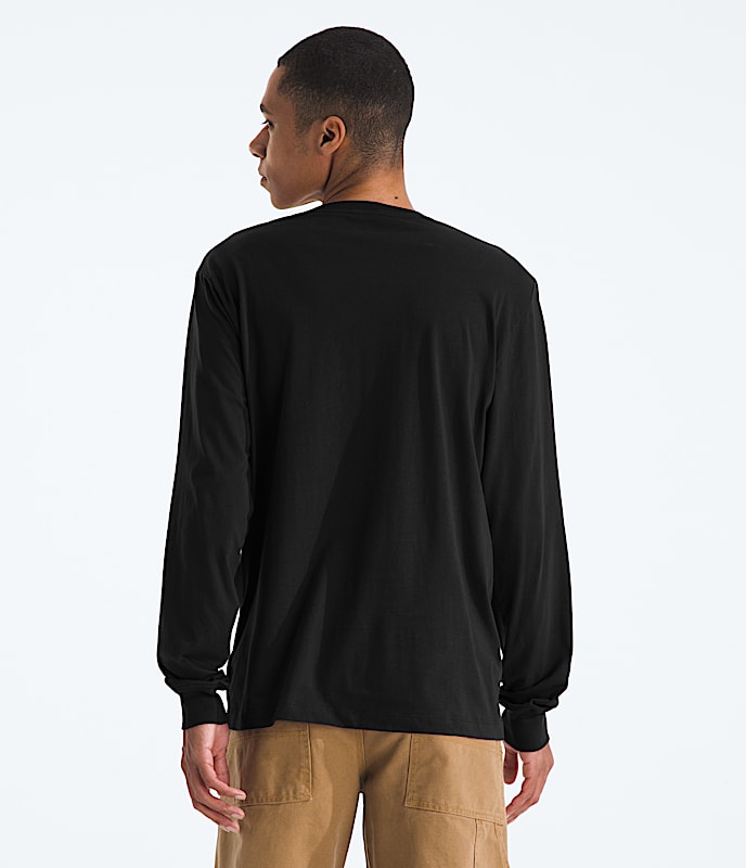 Men's Evolution Simple Dome Regular Long-Sleeve Tee - Image 3