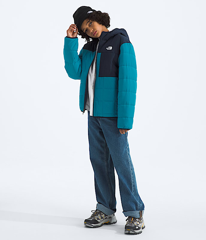 Boys' Reversible Shasta Full-Zip Hooded Jacket - Image 3