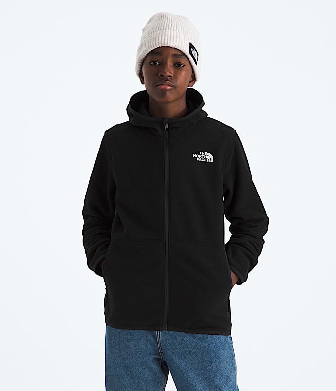 Boys' & Girls' Glacier Full-Zip Hoodie - Image 2