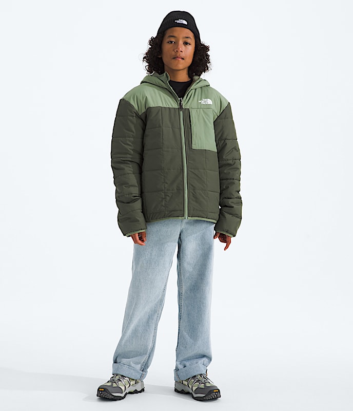 Boys' Reversible Shasta Full-Zip Hooded Jacket - Image 3
