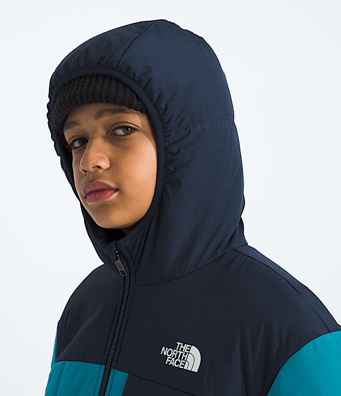 Boys' Reversible Shasta Full-Zip Hooded Jacket - Image 5