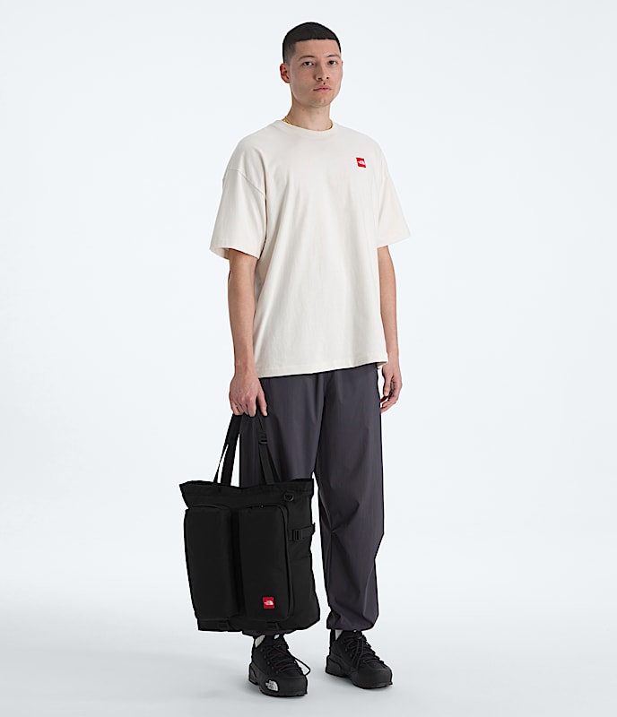 TNF? Red Box Tote Bag - Image 4