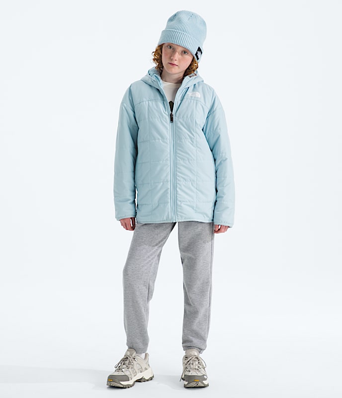 Girls' Reversible Shasta Short Parka - Image 3
