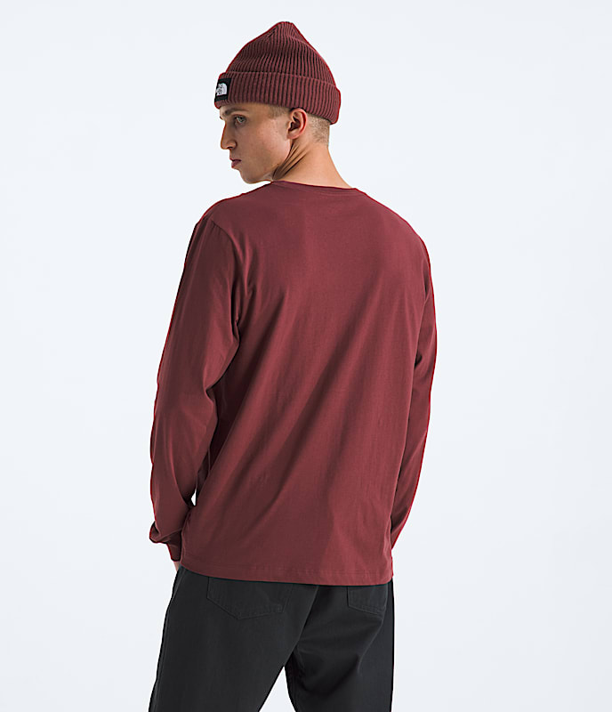 Men's Evolution Simple Dome Regular Long-Sleeve Tee - Image 4