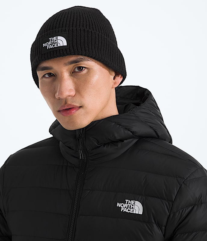 TNF? Logo Box Cuffed Beanie - Image 2