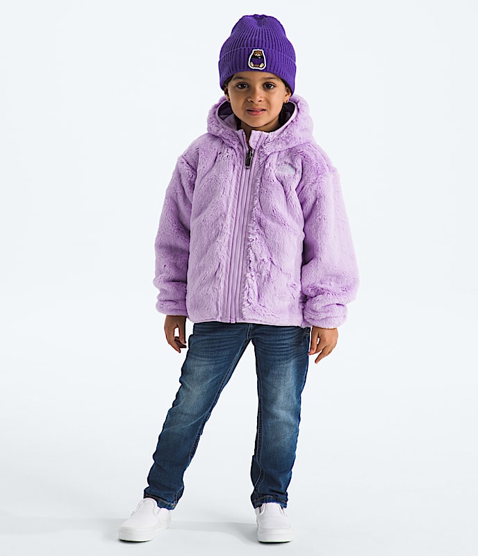 Girls' Reversible Shasta Full-Zip Hooded Jacket - Image 2