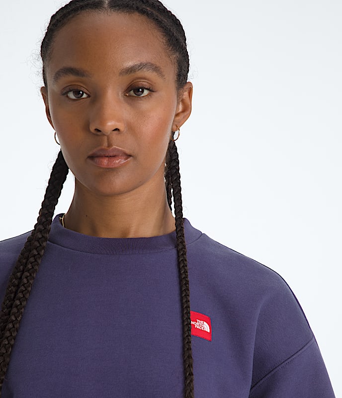 Women's TNF? Red Box Crew - Image 4