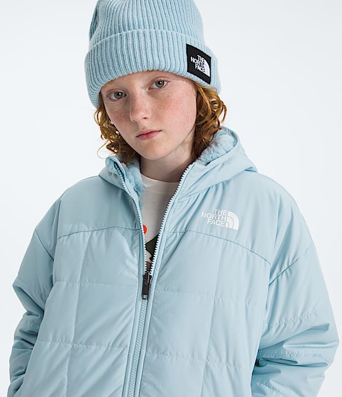 Girls' Reversible Shasta Short Parka - Image 4