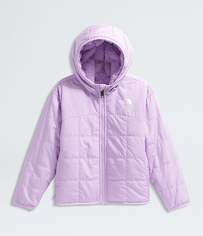 Girls' Reversible Shasta Full-Zip Hooded Jacket - Image 5