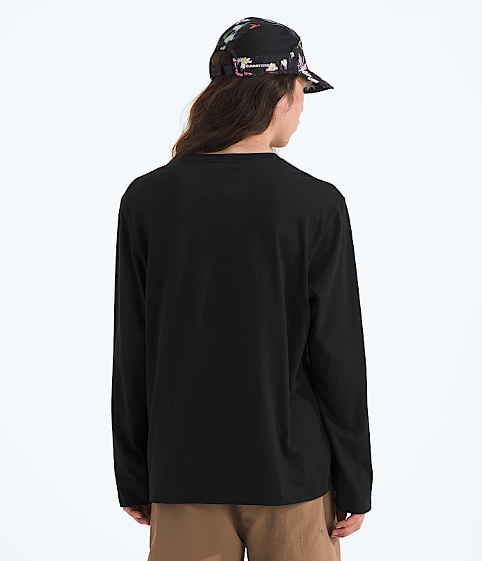 Men's TNF? Essential Simple Dome Relaxed Long-Sleeve Tee - Image 3