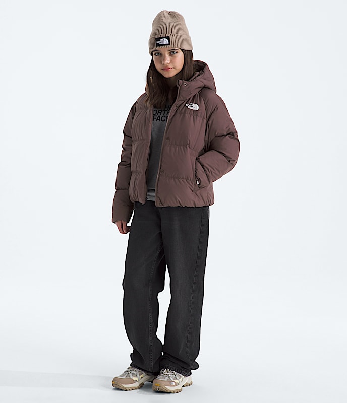 Girls' North Down Hooded Jacket - Image 2