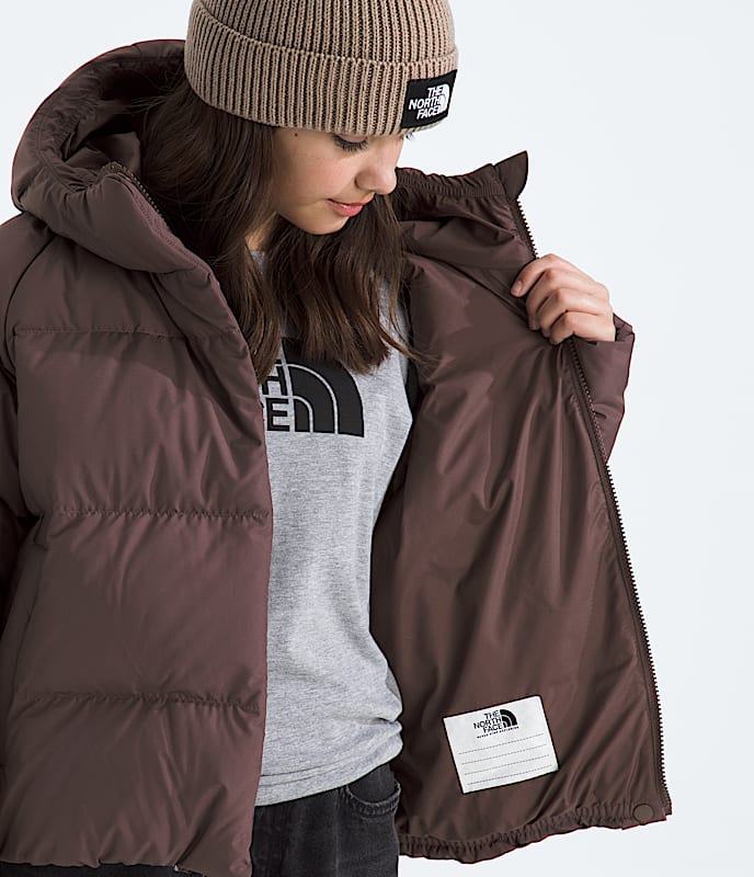 Girls' North Down Hooded Jacket - Image 4