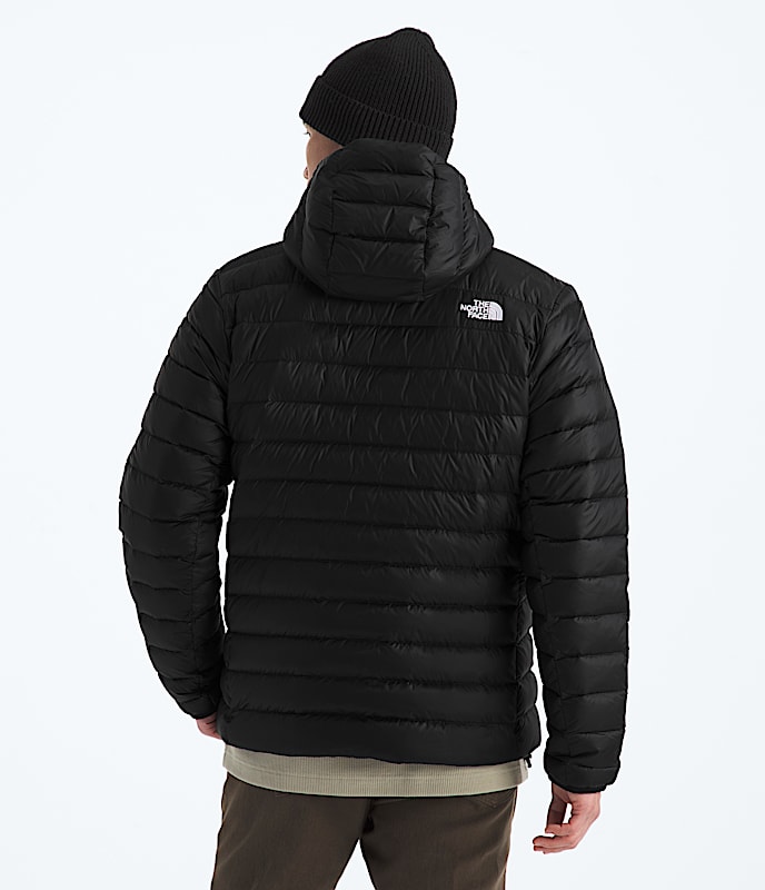 Men's Classic Down Hooded Jacket - Image 3