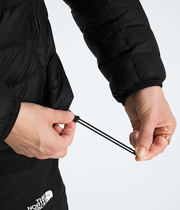 Women's Classic Down Hooded Jacket - Image 6