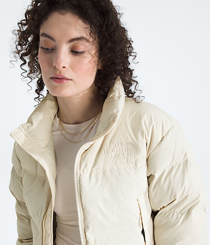Women's Nuptse Short DTM Jacket - Image 3