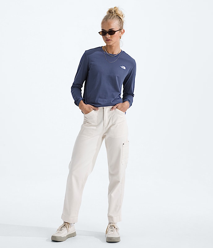 Women's Long-Sleeve Simple Dome Tee - Image 2