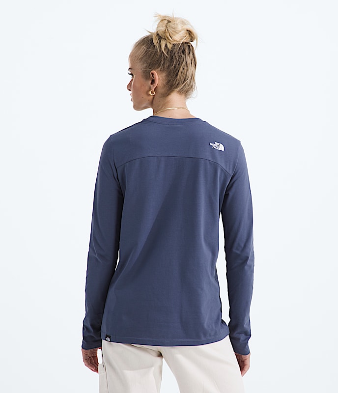 Women's Long-Sleeve Simple Dome Tee - Image 3