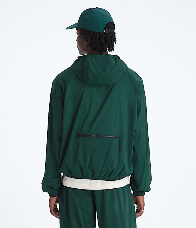 Men's TNF? Red Box Packable Hooded Wind Jacket - Image 4