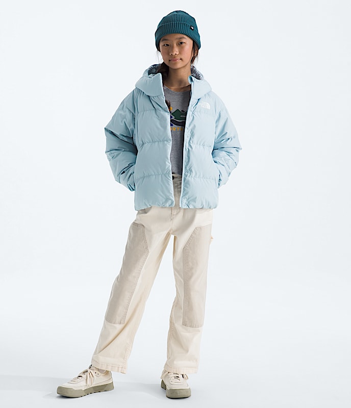 Girls' North Down Hooded Jacket - Image 2