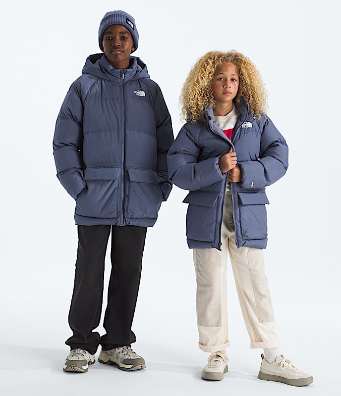Boys' & Girls' North Down Fleece-Lined Short Parka