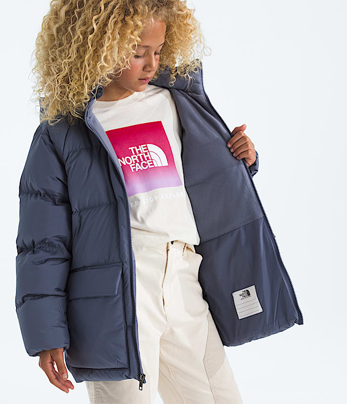 Boys' & Girls' North Down Fleece-Lined Short Parka - Image 5