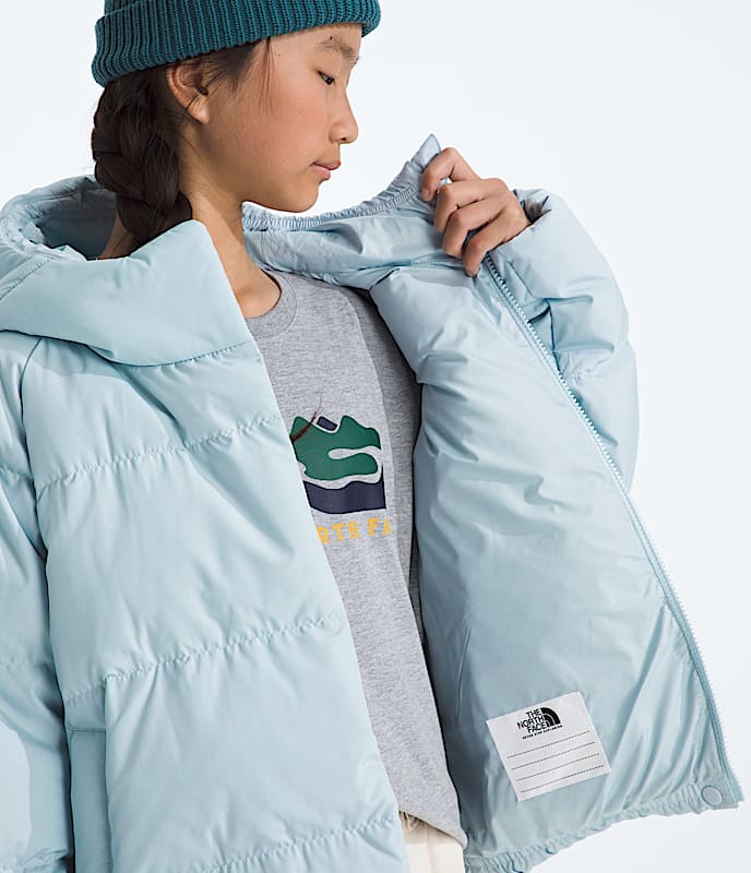 Girls' North Down Hooded Jacket - Image 4